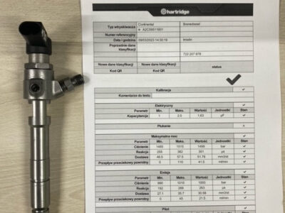 Wtryskiwacz Skoda Roomster 1.6 TDI - 03L130277B CAYB CAYC