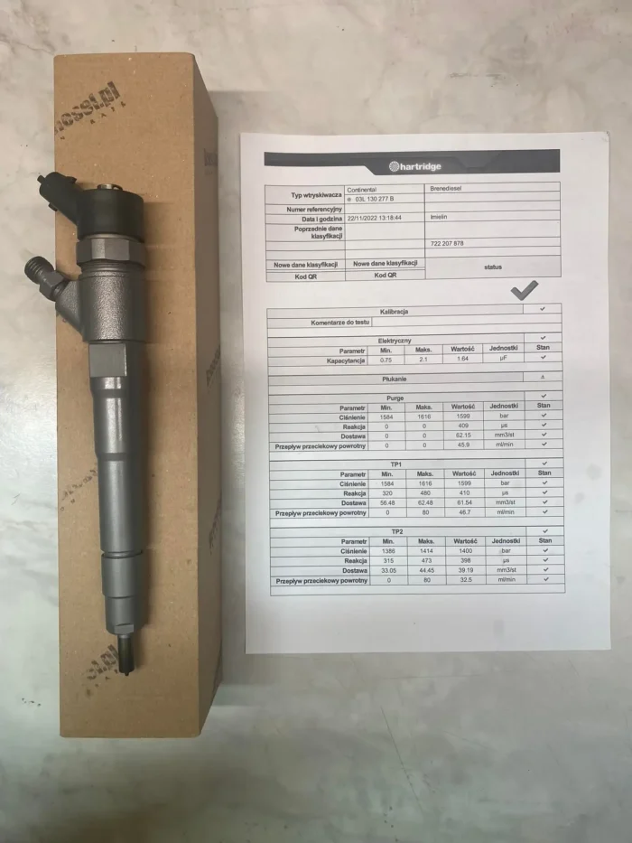 Wtryskiwacz IVECO DAILY 40 C11 2.3L 504389548 0445110418 - 0445110520