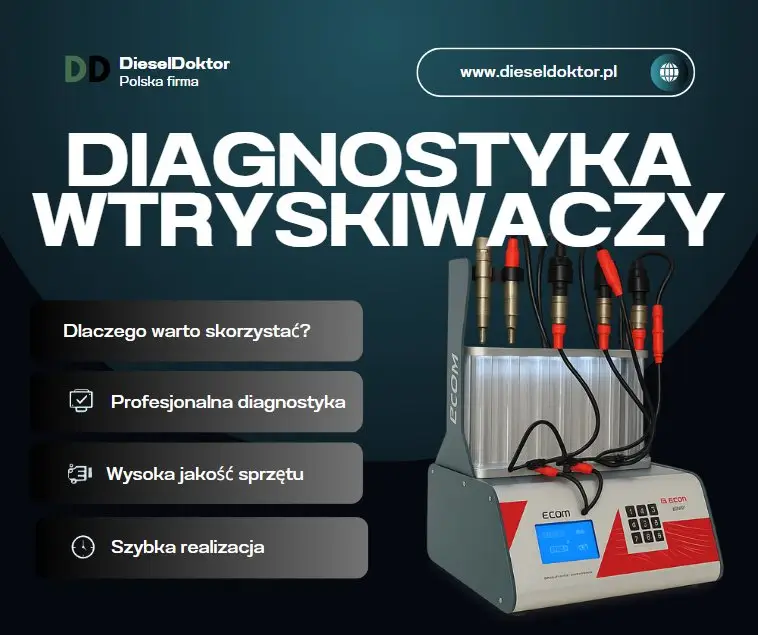 diagnostyka wtryskiwaczy do silników benzynowych